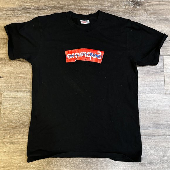 Supreme Comme Des Garcons CDG Shirt Box Logo size small - Picture 2 of 5